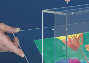 Bildmontage auf der Rückplatte