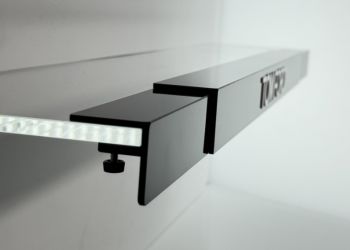 Plexiglas®-Shelf Talker am POS