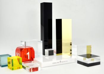 Acryl-Blöcke in verschiedenen Formaten