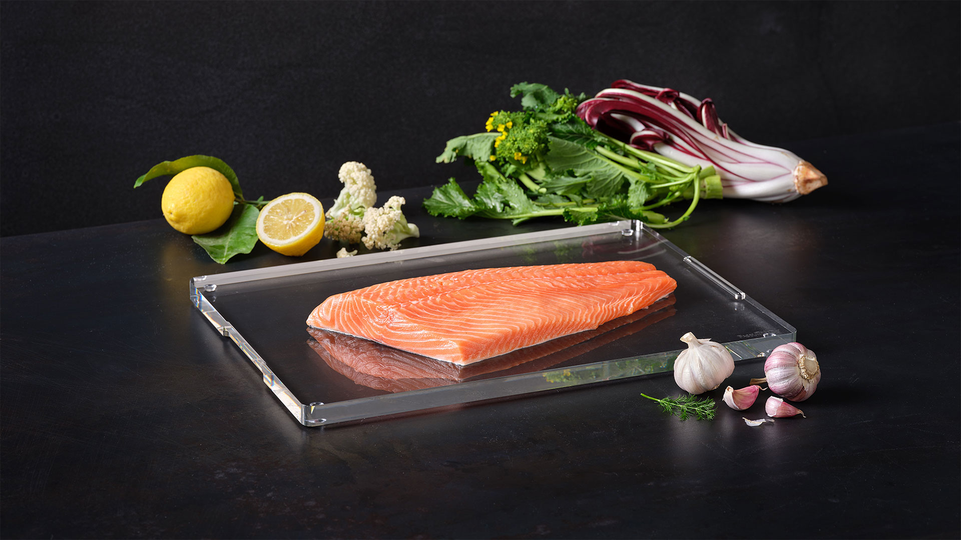 Schneidebrett aus Acrylglas