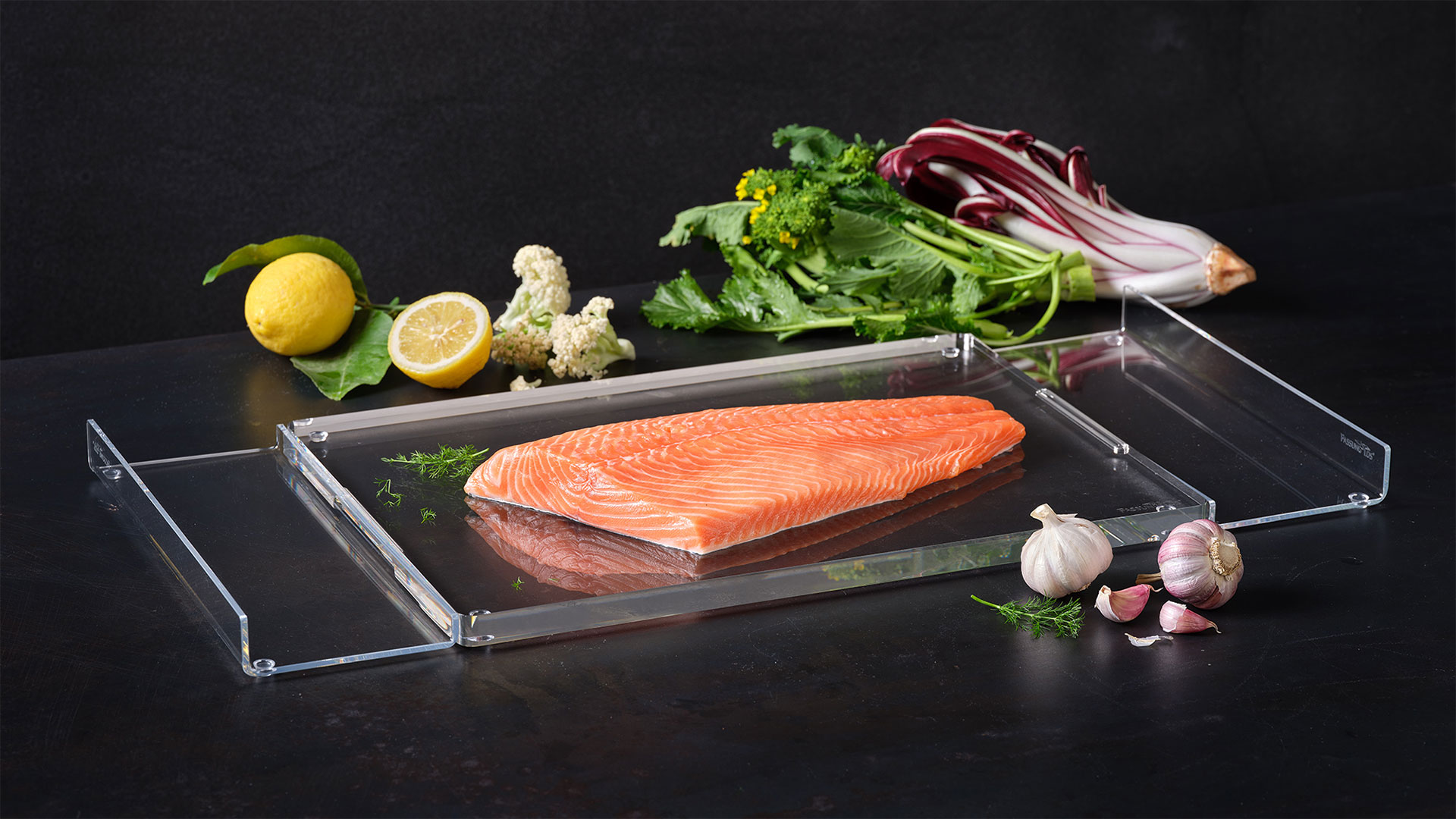 Schneidebrett-Kombi aus Acrylglas