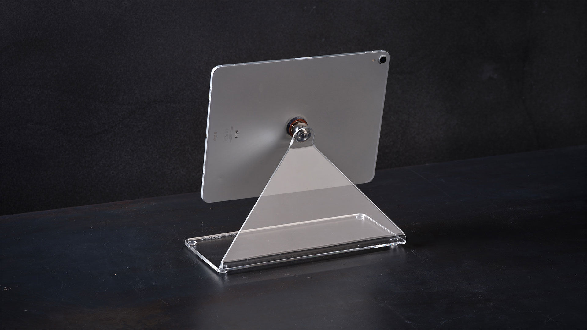 TABLETHALTER KLAR aus Acrylglas