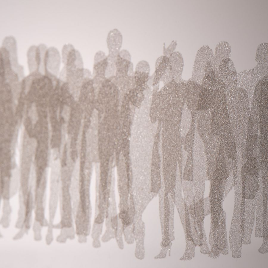 Design Acrylglas-Block mit Laserinnengravur