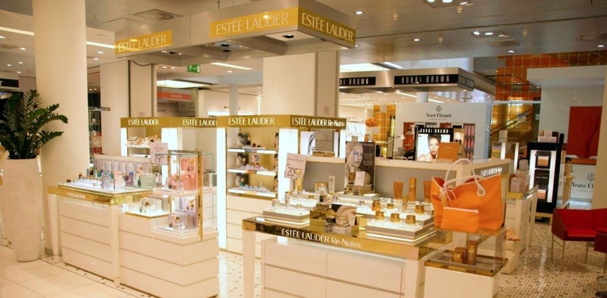 Acryldisplay Estee Lauder